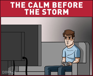 Illustration for article titled Six Typical Reactions To Losing An Online Match